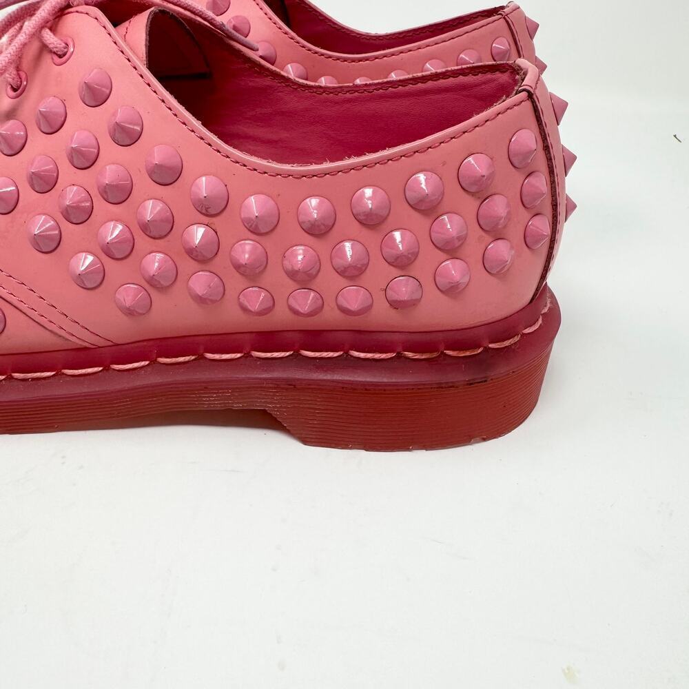 Dr. Martens Pink Studded Women's Shoes - Picture 9 of 16